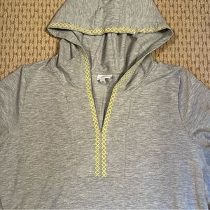 J. I’ll Grey Tunic Sweatshirt
